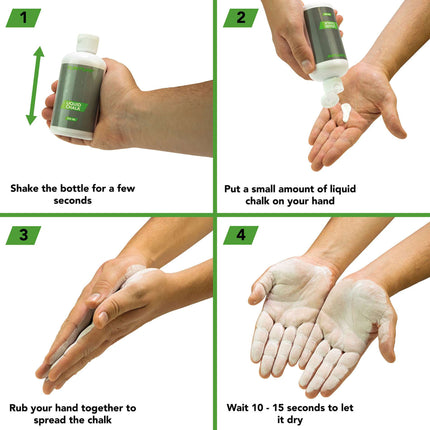 Nestemäinen liitu TUNTURI Liquid Chalk 250 ml