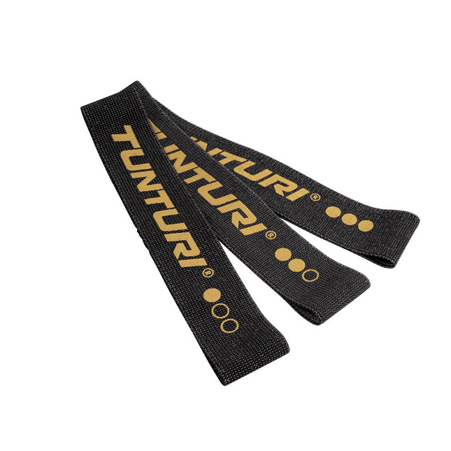 Joustonauhat Tunturi Centuri Textile Resistance Band setti, 3 kpl, tekstiiliä