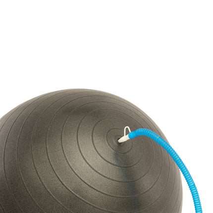 Voimistelupallo TUNTURI Gymball 55cm räjähdyssuojattu, musta