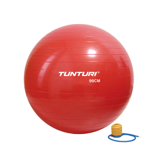 Voimistelupallo TUNTURI Gymball 90cm, punainen