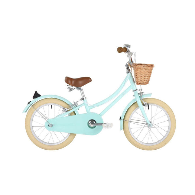 Lasten polkupyörä Bobbin Gingersnap 4-6 vuotiaille, 16 tuumaa, väri vihreä