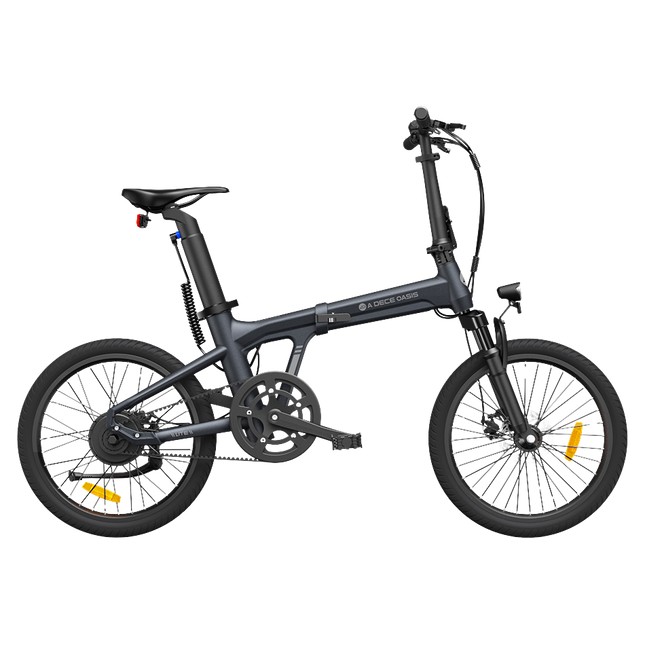 Taittuva sähköpyörä ADO A20S AIR etujousituksella, harmaa