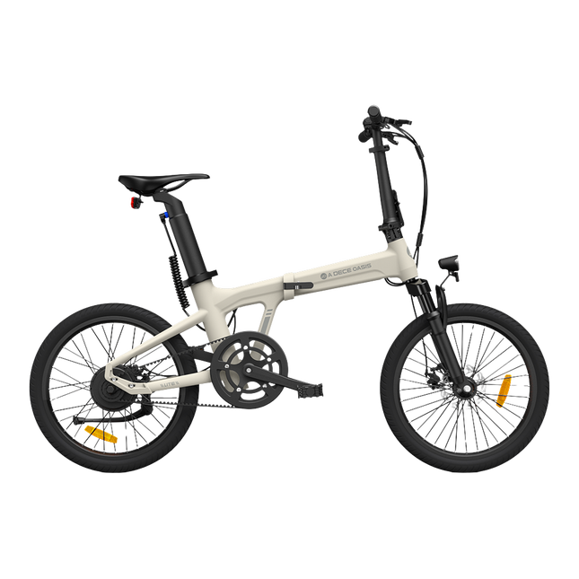Taittuva sähköpyörä ADO A20S AIR etujousituksella, Ivory (valkoinen)