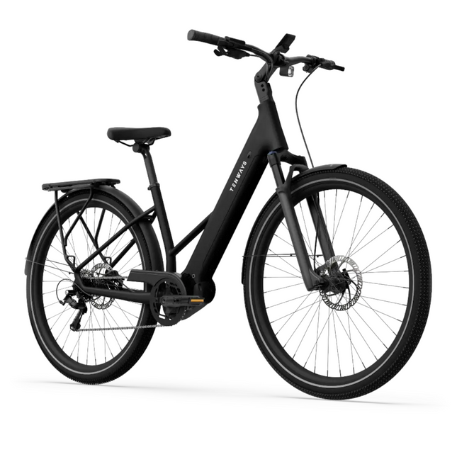 Sähköjalgratas TENWAYS Ago Air, Midnight Black