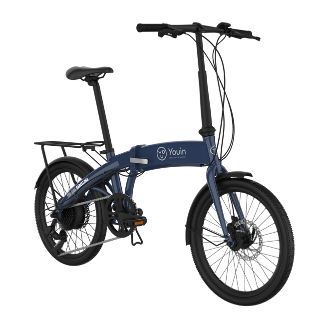 Sähköpyörä TOTEM Barcelona BK1300 20", taittuva, sininen