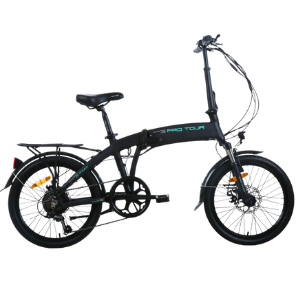 Sähköpyörä TOTEM Protour F020 20", musta