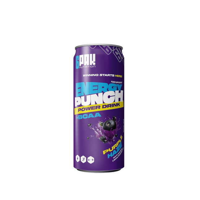 Energiajook 6-pakkausinen energiapunssi 250ml, Acai