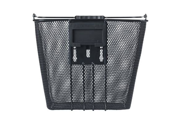 Etukori BASIL Bilbao KF varrelle, kahvalla, musta