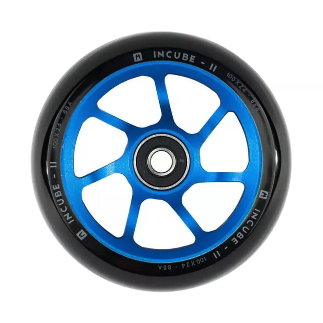 Ratas tõukerattale Ethic Incube Wheel V2 100mm Blue