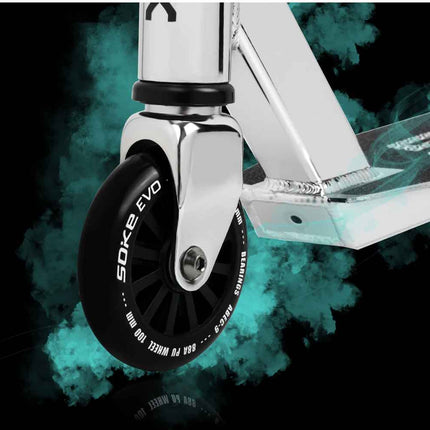 Stunttiskootteri SOKE EVO, hopea