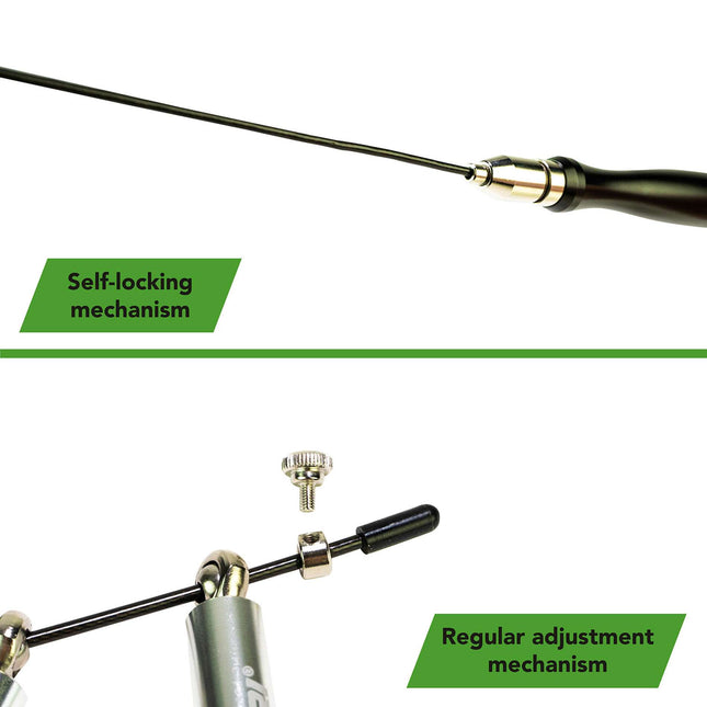Hyppynaru TUNTURI Pro Säädettävä nopeusnaru