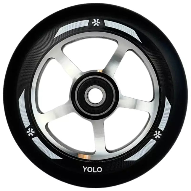 Skootterin pyörä Union Yolo Pro Scooter Wheel 100mm musta/raaka/musta