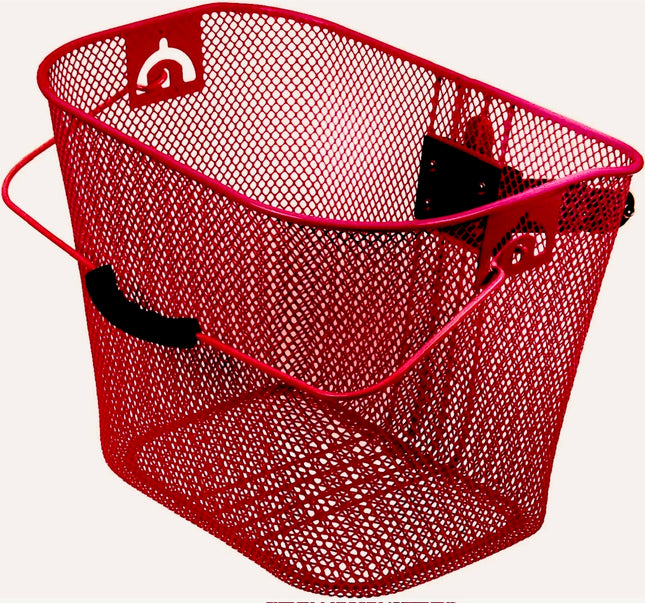 Etukori BURGHARDT, varsi, metalli, punainen, kahvalla