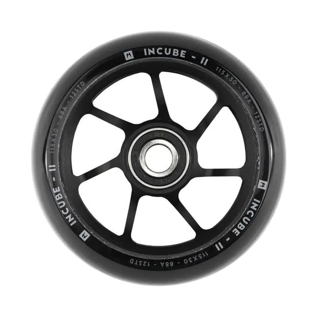 Skootterin pyörä Ethic Incube V2 Pro Scooter Wheel 12 STD 115mm musta