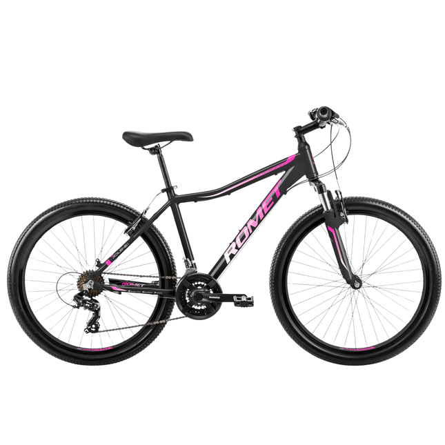 Polkupyörä ROMET Jolene 6.0, 26" musta-pinkki (L)