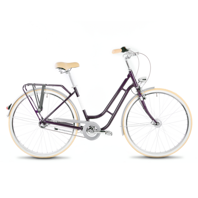 Polkupyörä ROMET Luiza Classic, violetti (M)