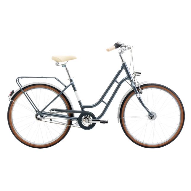 Polkupyörä ROMET Luiza Classic 26, harmaa