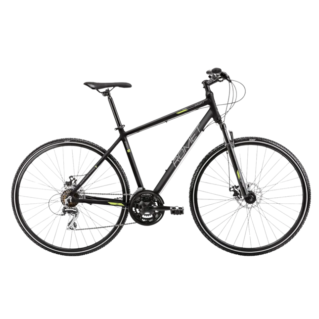 Polkupyörä ROMET Orkan 1 M, musta-vihreä (XL)