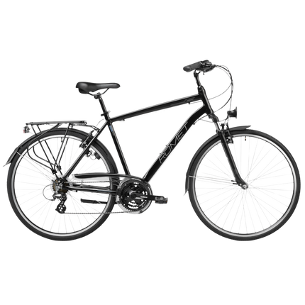 Miesten polkupyörä ROMET Wagant, musta-sininen (L)