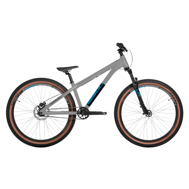 Polkupyörä TABOU Tabspin 1.0, 26" harmaanmusta (L)