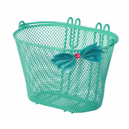 Polkupyörän etukori BASIL Jasmin Rusetti lasten polkupyörään