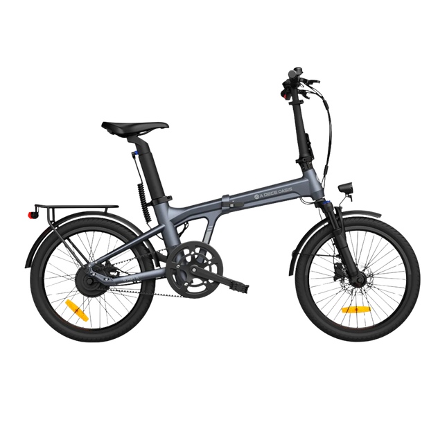 Sähkökäyttöinen kokoontaittuva pyörä ADO A20 Air PRO, harmaa