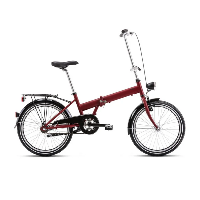 Kokoontaittuva polkupyörä ROMET Wigry, punainen