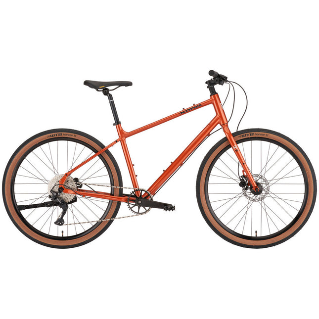 Polkupyörä KONA Dew Plus, 27,5" Gloss Titian (oranssi) (XL)