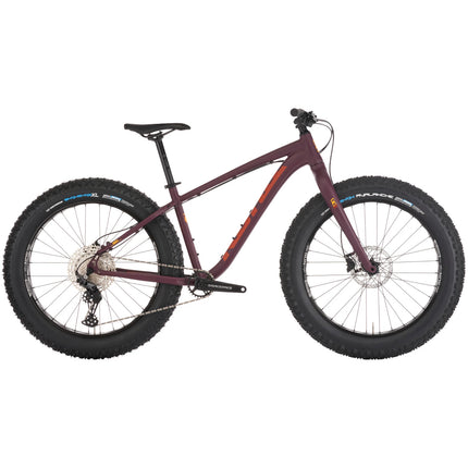 Fatbike Kona Wo, Matte Plum (XL)