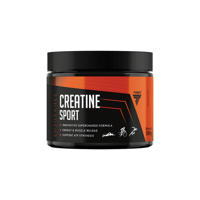 Kreatiinikompleksi TREC CREATINE SPORT 300g, Vadelma