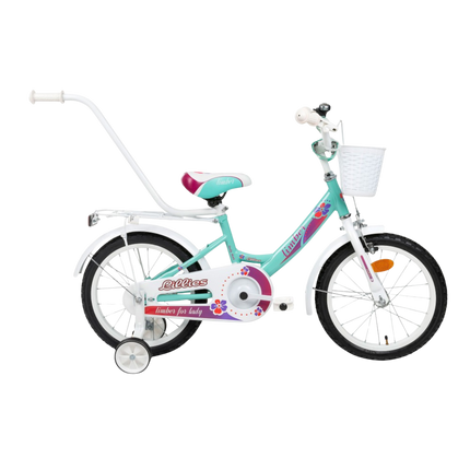 Lasten polkupyörä ROMET Limber Girl 16, vihreä