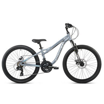 Lasten polkupyörä ROMET Rambler FIT 24, grafiitti-turkoosi