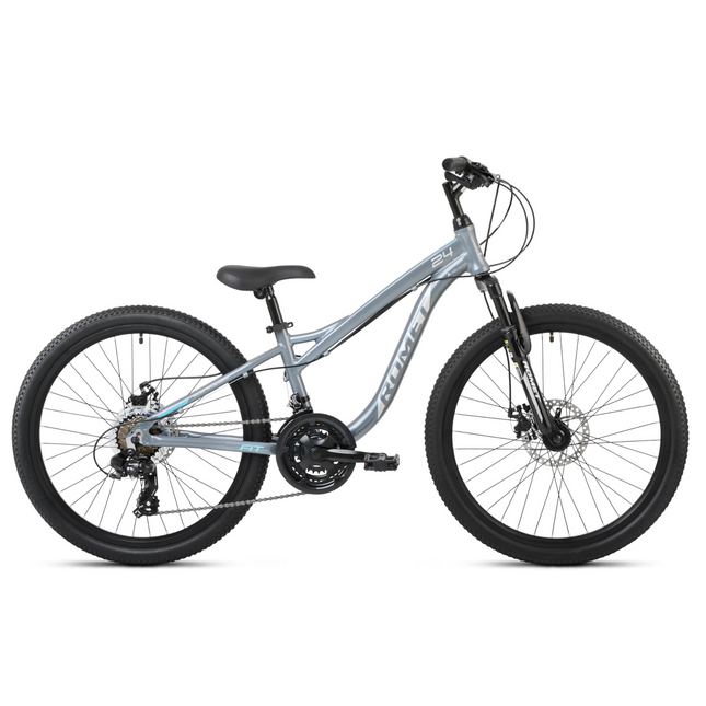 Lasten polkupyörä ROMET Rambler FIT 24, grafiitti-turkoosi