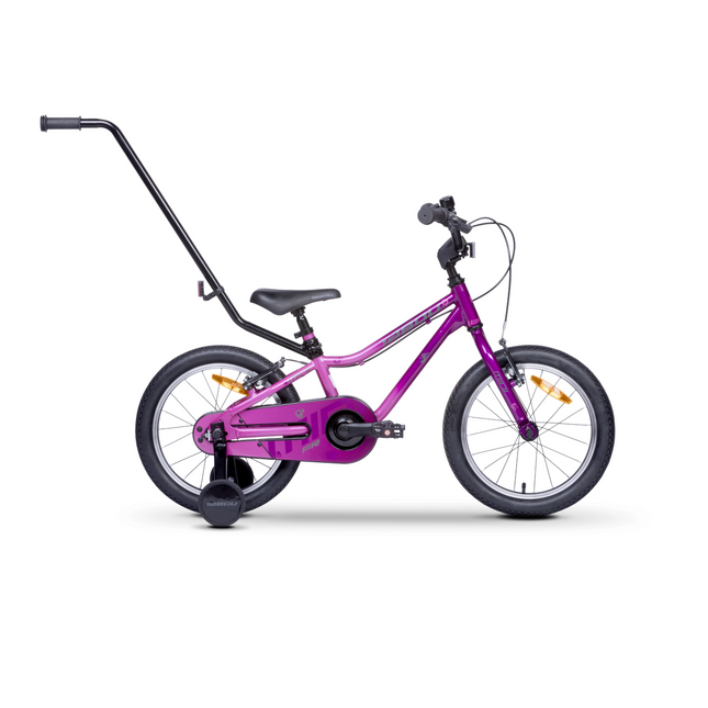 Lasten polkupyörä TABOU Mini FR, 14" pinkki-violetti
