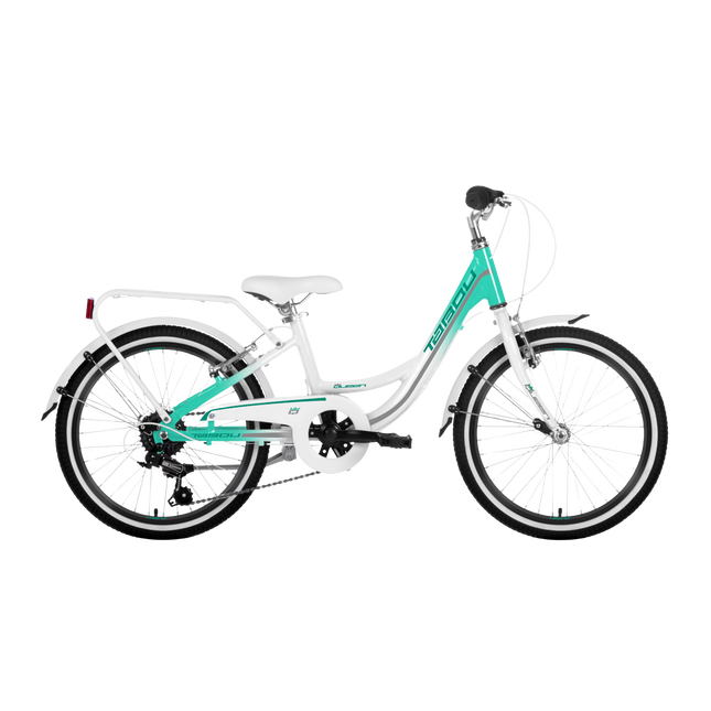 Lasten polkupyörä TABOU Queen 20, valkoinen-minttu