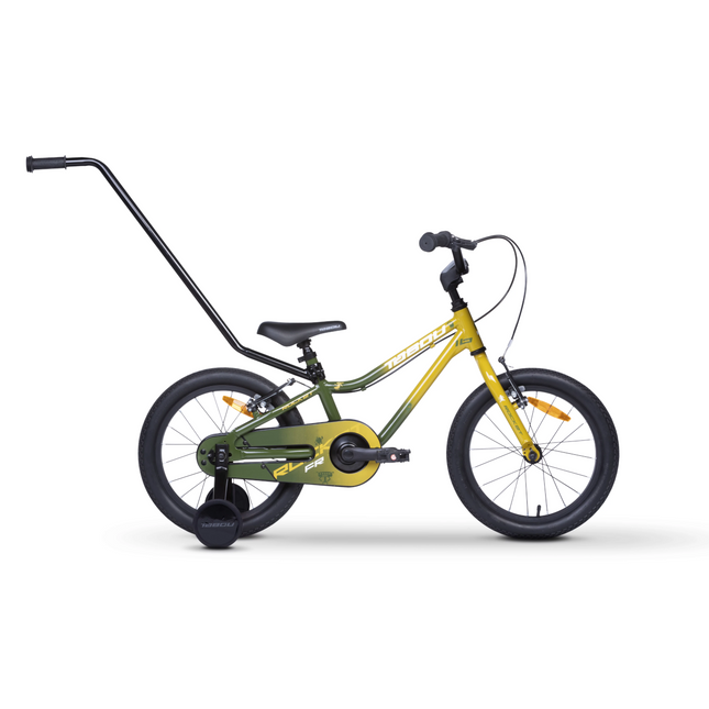 Lasten polkupyörä TABOU Rocket FR, 20" vihreä-kultainen