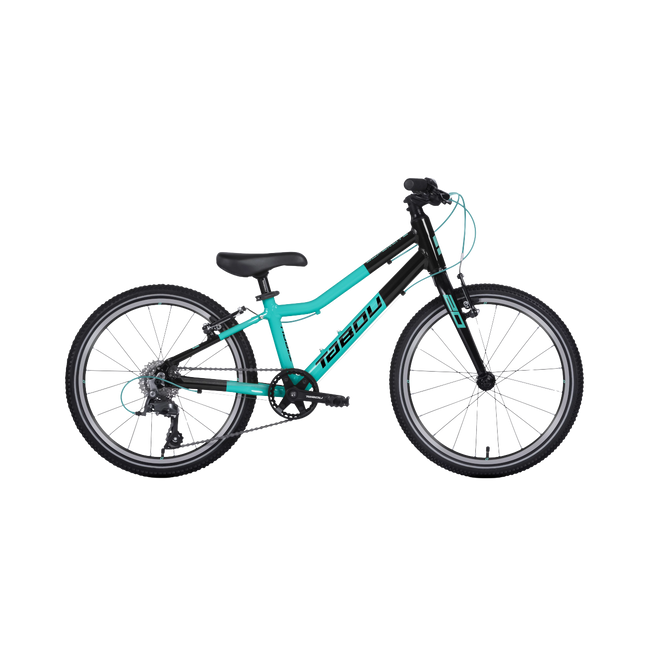 Ultrakevyt lasten polkupyörä TABOU Superlite 20, turkoosi-musta