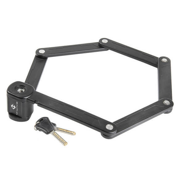 Kytkinlukko M-Wave, pituus 88 cm, väri musta