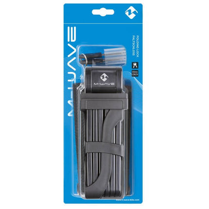 Kytkinlukko M-Wave, pituus 88 cm, väri musta