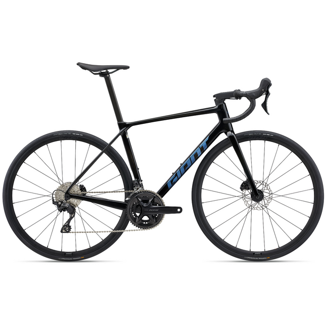 Maantiepyörä GIANT TCR Advanced 2 KOM (2025) Carbon (M/L)