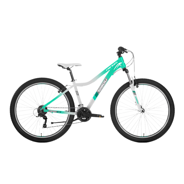 Nuorten polkupyörä TABOU Venom 1.0 W, 27,5" mintunvalkoinen, 12-14 vuotta