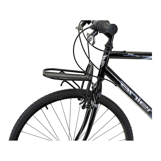 Etuteline M-WAVE Mini F+R Carrier, 9 kg, 24"-28", V-jarruille, musta