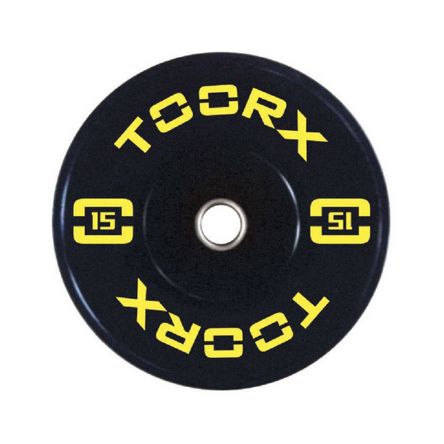 TOORX Bumper Plate Absolute -painolevy, 50 mm, 15 kg