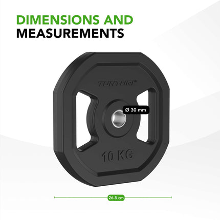Painolevyt TUNTURI Aerobic Pumppulevyt 10 kg