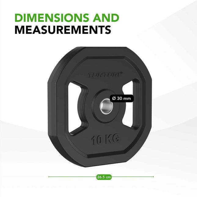 Painolevyt TUNTURI Aerobic Pumppulevyt 10 kg
