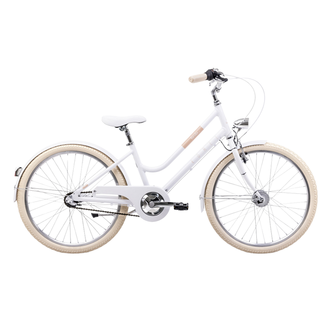 Tyttöjen polkupyörä ROMET Panda 2, 24" valkoinen-beige