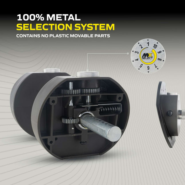 Säädettävä käsipaino TUNTURI MX Select MX85 käsipaino 5,6-38,6 kg, uritettu