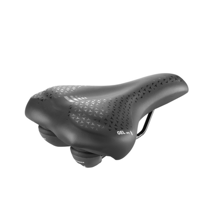 Satula SELLE MONTE GRAPPA GEL Plus Asola, musta