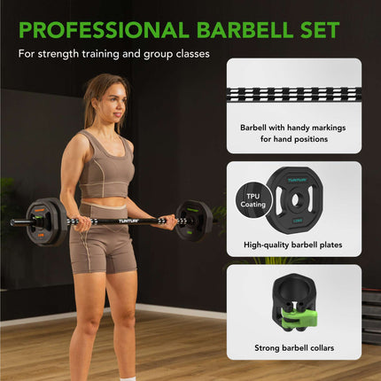 TUNTURI PRO Aerobic-pumppusarja 20 kg