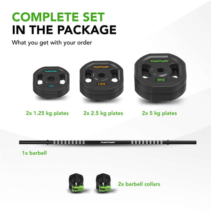 TUNTURI PRO Aerobic-pumppusarja 20 kg